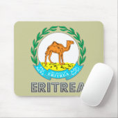 Eritrees Emblem Muismat (Met muis)