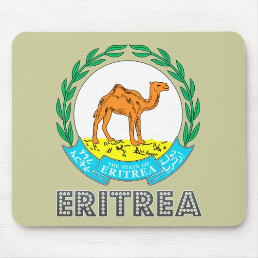 Eritrees Emblem Muismat (Voorkant)