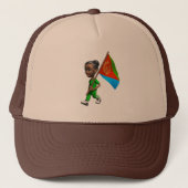 Eritrees meisje trucker pet (Voorkant)