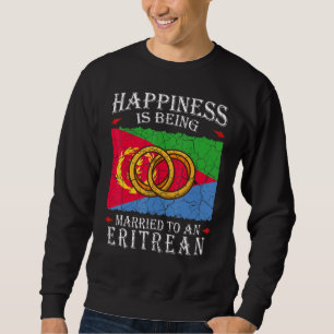 Eritrese bruiloft Eritrea huwelijk vlag wortel get Trui