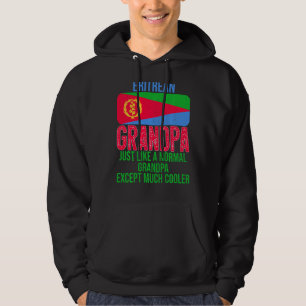 Eritrese Opa Eritrea Vlag voor Vader Hoodie