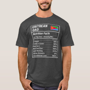 Eritrese pap Nutrition schrijft over Eritrea T-shirt