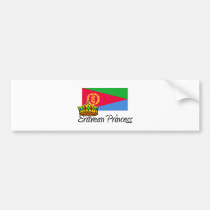 Eritrese prinses bumpersticker