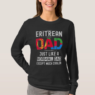 Eritrese Vaderdag Eritrese Vlag Mannen Birthda T-shirt