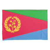 Eritrese vlag (Eritrea) Kussensloop (Voorkant-Rechts)