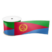 Eritrese vlag (Eritrea) Satijnen Lint (Spoel)
