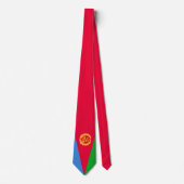 Eritrese vlag (Eritrea) Stropdas (Voorkant)