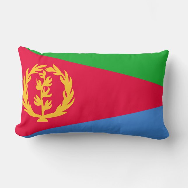 Eritrese vlag kussen (Voorkant)
