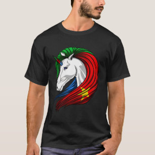 Eritrese vlag met kerst t-shirt