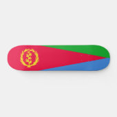 Eritrese vlag persoonlijk skateboard (Horizontaal)