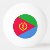 Eritrese vlag pingpongbal (Achterkant)
