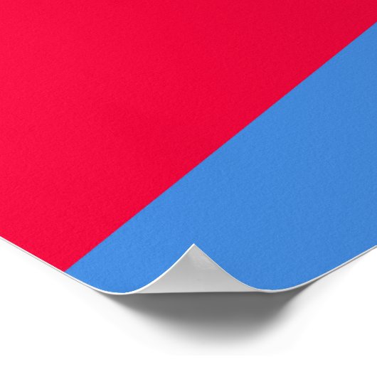 Eritrese vlag poster (Hoek)