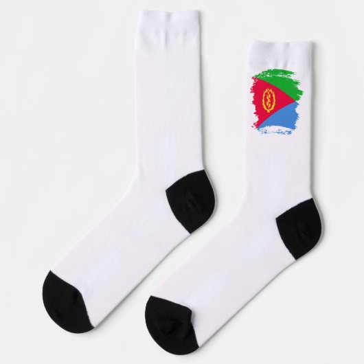 Eritrese vlag sokken (Links)