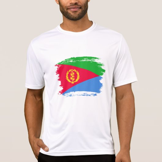 Eritrese vlag t-shirt (Voorkant)