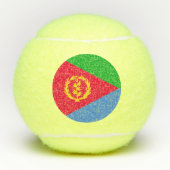 Eritrese vlag tennisballen (Voorkant)