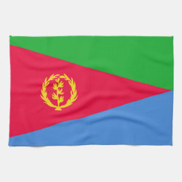 Eritrese vlag theedoek