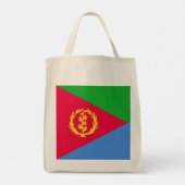 Eritrese vlag tote bag (Achterkant)