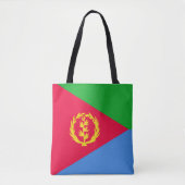 Eritrese vlag tote bag (Voorkant)