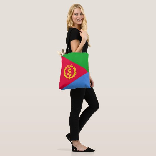 Eritrese vlag tote bag (Op model)