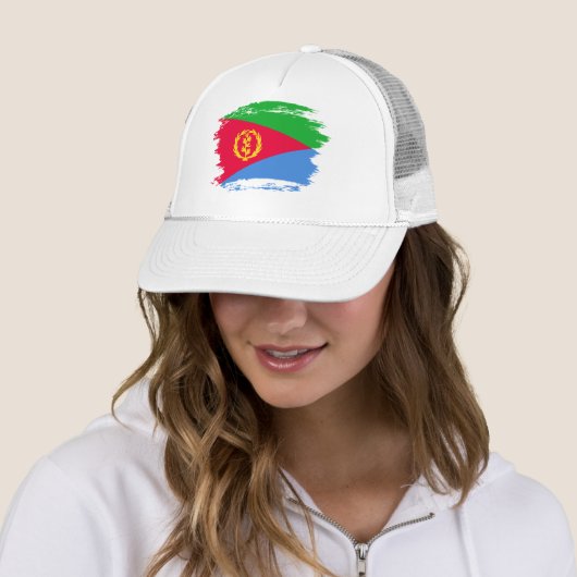 Eritrese vlag trucker pet (In situ)