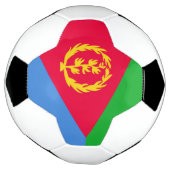 Eritrese vlag voetbal (Gedraaid)