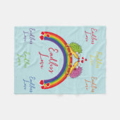 Erizos enamorados fleece deken (Voorkant (Horizontaal))