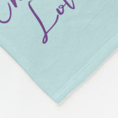 Erizos enamorados fleece deken (Hoek)