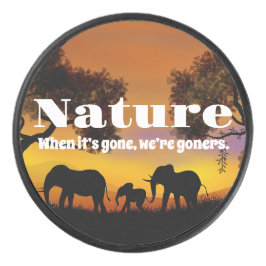 Erken de Natuur en de Draadloze Lader van Elephant Hockey Puck