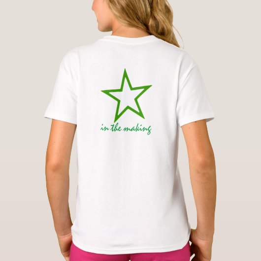 Erken een ster in de Making! T-Shirt (Achterkant)