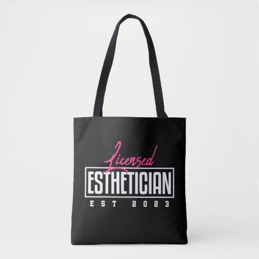 Erkend Estheticus EST 2023 Tote Bag (Voorkant)