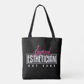 Erkend Estheticus EST 2023 Tote Bag (Achterkant)