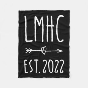 Erkend Mental Health Counselor Afstuderen 2024 Fleece Deken