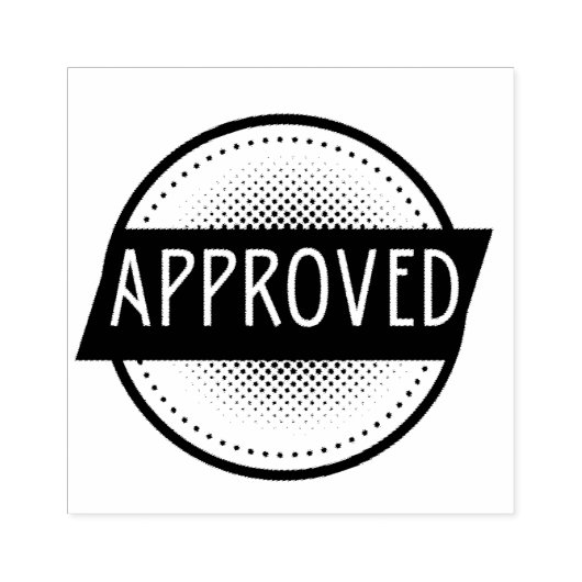 ERKEND RUBBERSTEMPEL (Afrduk)