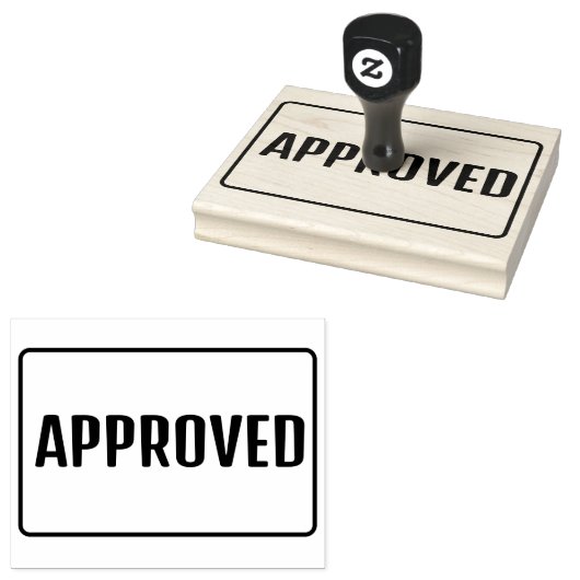 ERKEND RUBBERSTEMPEL (Gestempeld)