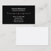 Erkende praktijkverpleegkundige medische Visitekaa Visitekaartje (Voorkant / Achterkant)