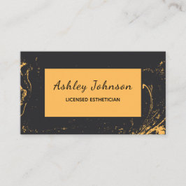 Erkende schoonheidsspecialiste Modern Marmer Visitekaartje