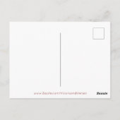 Erkenning geven Pastor waardering Briefkaart (Achterkant)