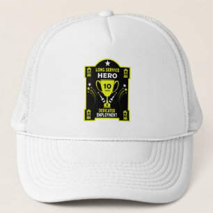 Erkenning lange dienst Tien jaar Trucker Pet