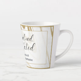 Erkenning Latte Mok | Elegant Aangepast Evenement