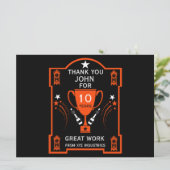 Erkenning van lange tewerkstellingsdienst (Staand voorkant)