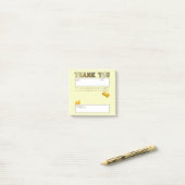 Erkenning van waardering voor werknemers post-it® notes (Op bureau)