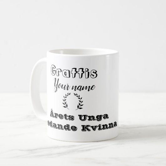 Erkenning voltooid koffiemok (Voorkant links)