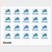 Erkenning voor de Boeren Vierkante Sticker (Vel)