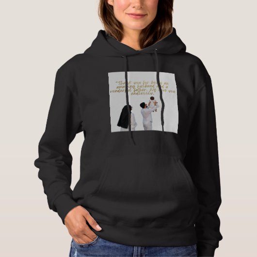 Erkenning voor man en vader hoodie (Voorkant)