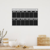 Erkenning Werknemer van de Maand Prijs Poster (Keuken)