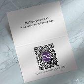 Erkenningsevenement Cadeaubon | Bewerkbare QR-sjab Visitekaartje