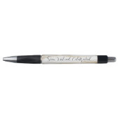 Erkenningsevenementen pen | Custom logo goud accen (Voorkant)