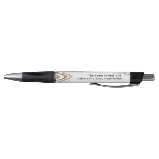 Erkenningsevenementen pen | Custom logo goud accen (Bodem)