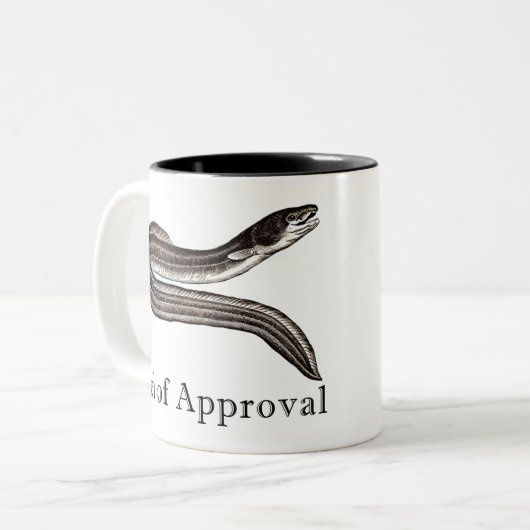 Erkenningsnummer Tweekleurige Koffiemok (Voorkant links)