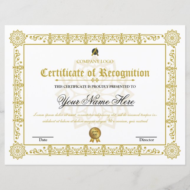 Erkenningsverklaring (Voorkant)